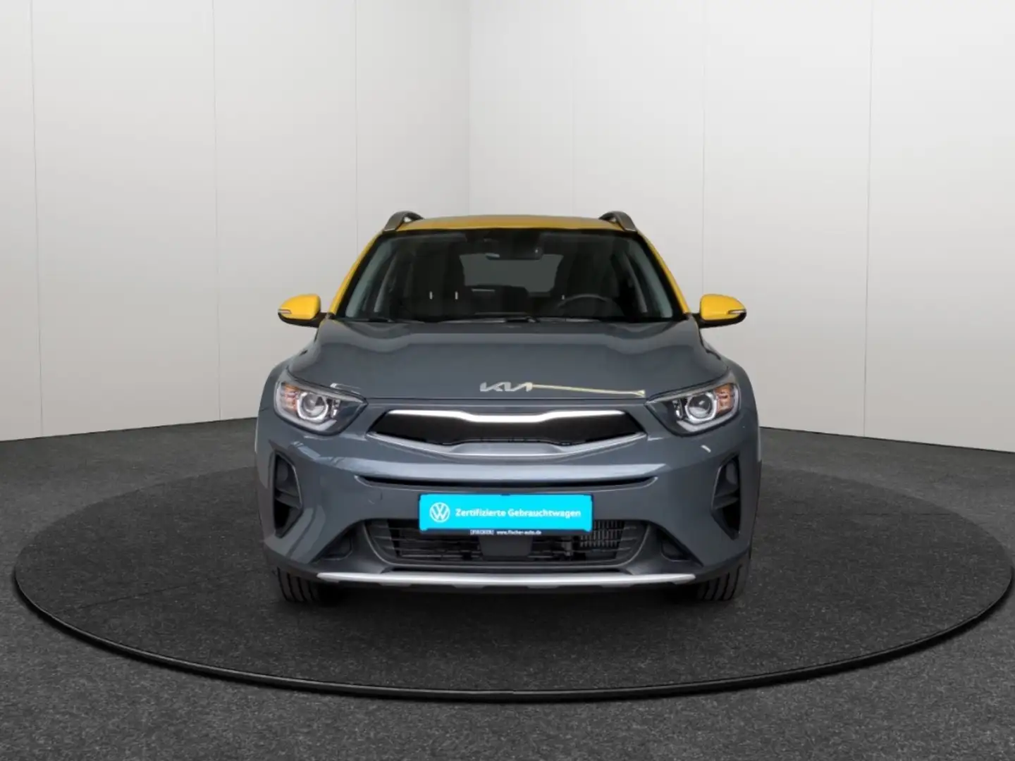 Kia Stonic 1.0 TGDI DCT Vision Navi SHZ Carplay Rear View DAB Grau - 2