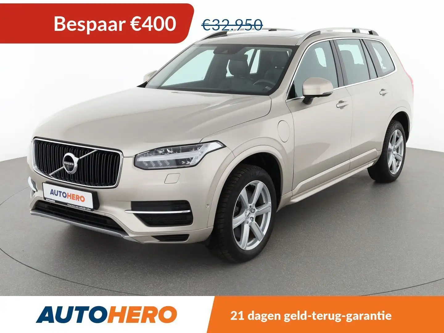 Volvo XC90 2.0 T8 Plug-in Hybrid Momentum AWD Brun - 1