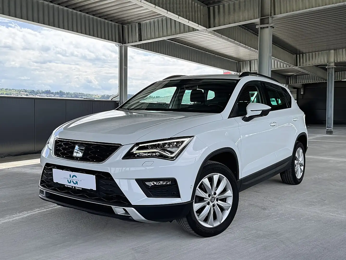 SEAT Ateca 1,6 Style TDI *AHK *ACC *KAMERA *LED Weiß - 1
