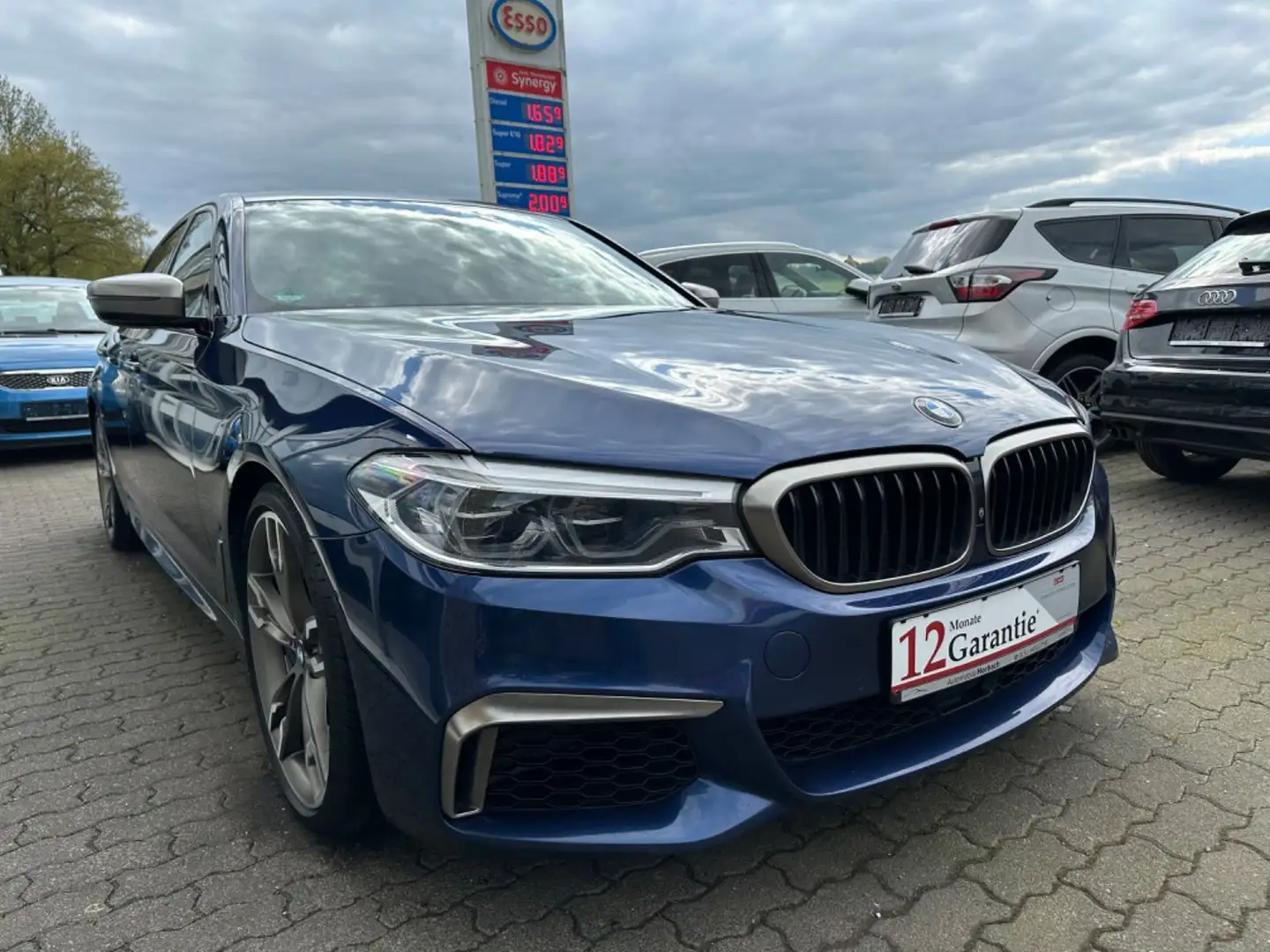 BMW 550 d*X DRIVE*HEADUP*LED*M-PROFESSIONAL*2.HAND* Modrá - 2