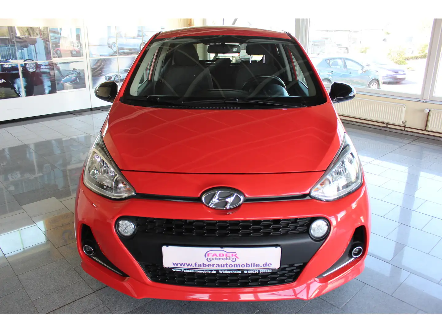 Hyundai i10 YES! Top-Ausstattung,Top-Zustand Rouge - 2