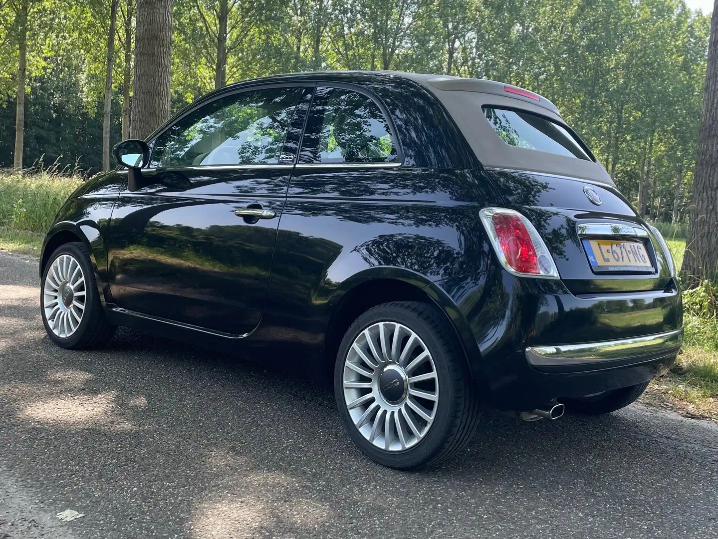 Fiat 500C 500C 1.2 Lounge Beige - 2