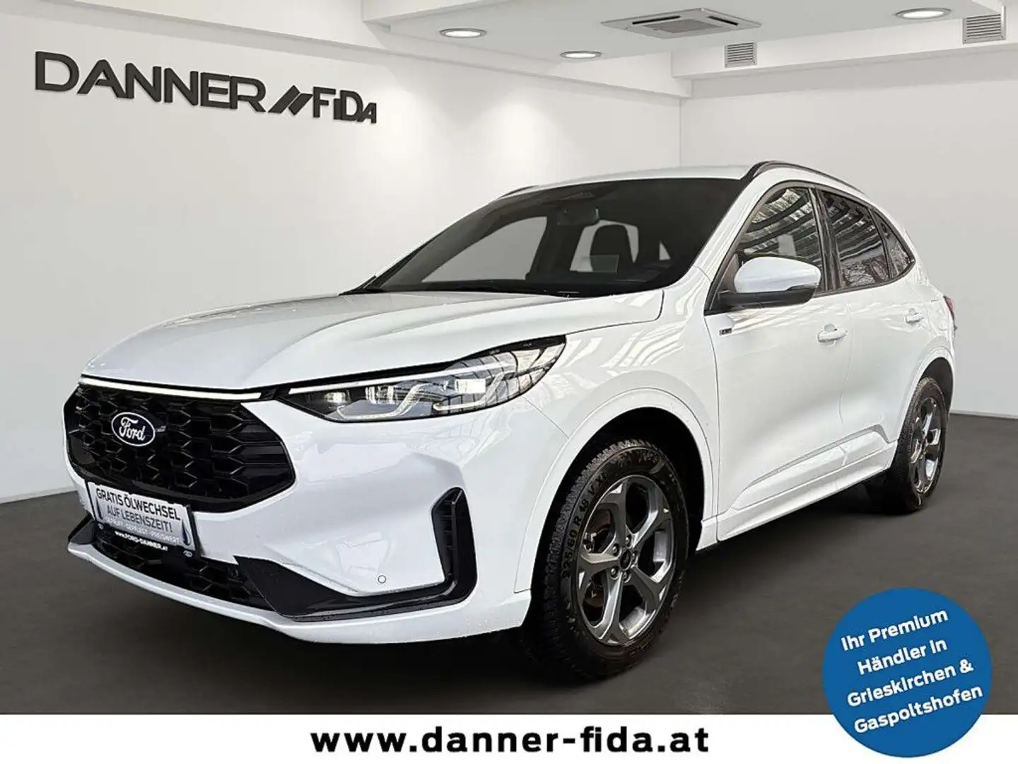 Ford Kuga ST-LINE 183PS Benzin/Hybrid 2,5 Duratec FHEV Al... Weiß - 1