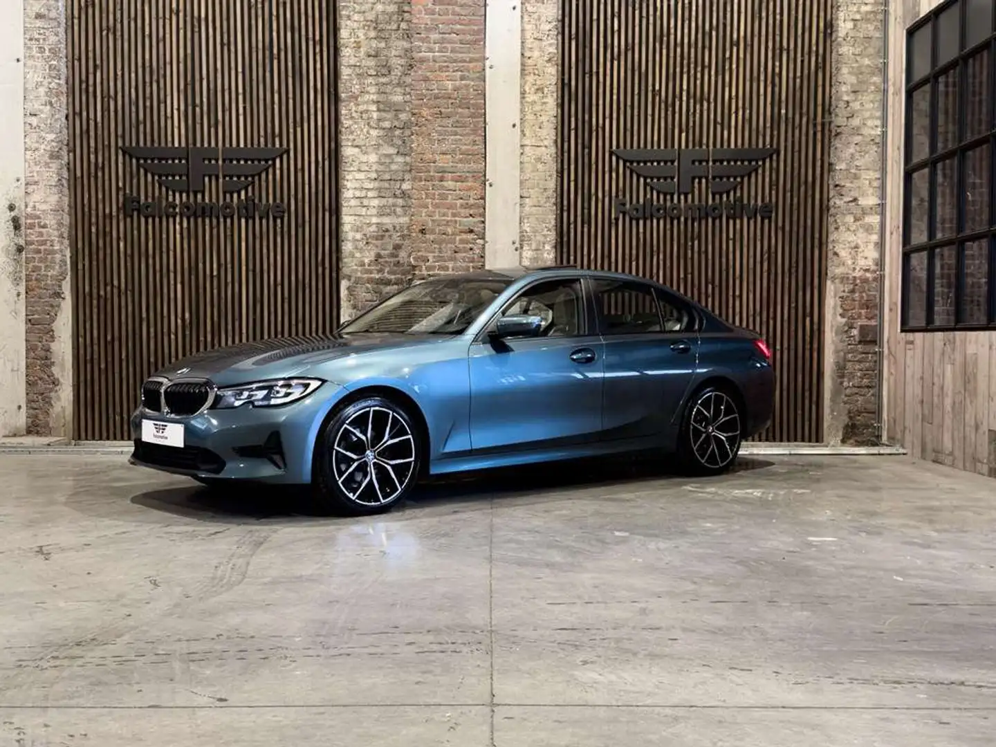 BMW 318 dA*AUT*SCHUIFDAK*DAB*NAVI PRO*ZETELVERW.*LED* Bleu - 2
