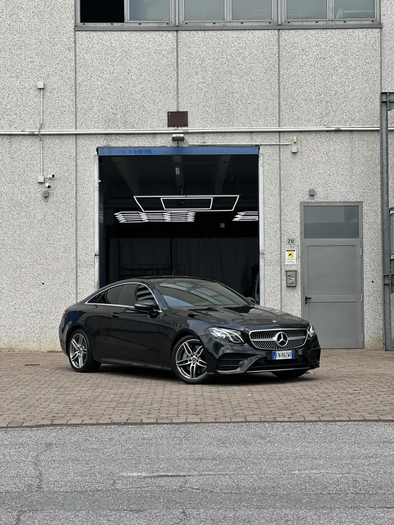 Mercedes-Benz E 350 Coupe Premium Plus 4matic certificata! Nero - 1
