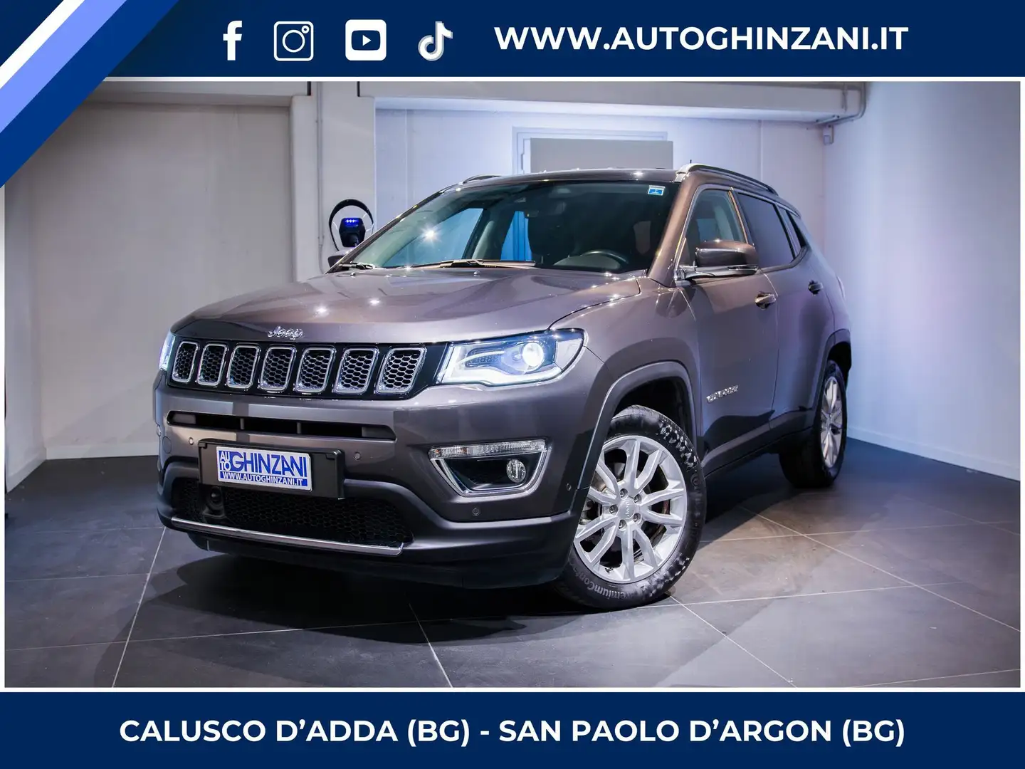 Jeep Compass 1.3 Turbo T4 2WD Limited Grigio - 1