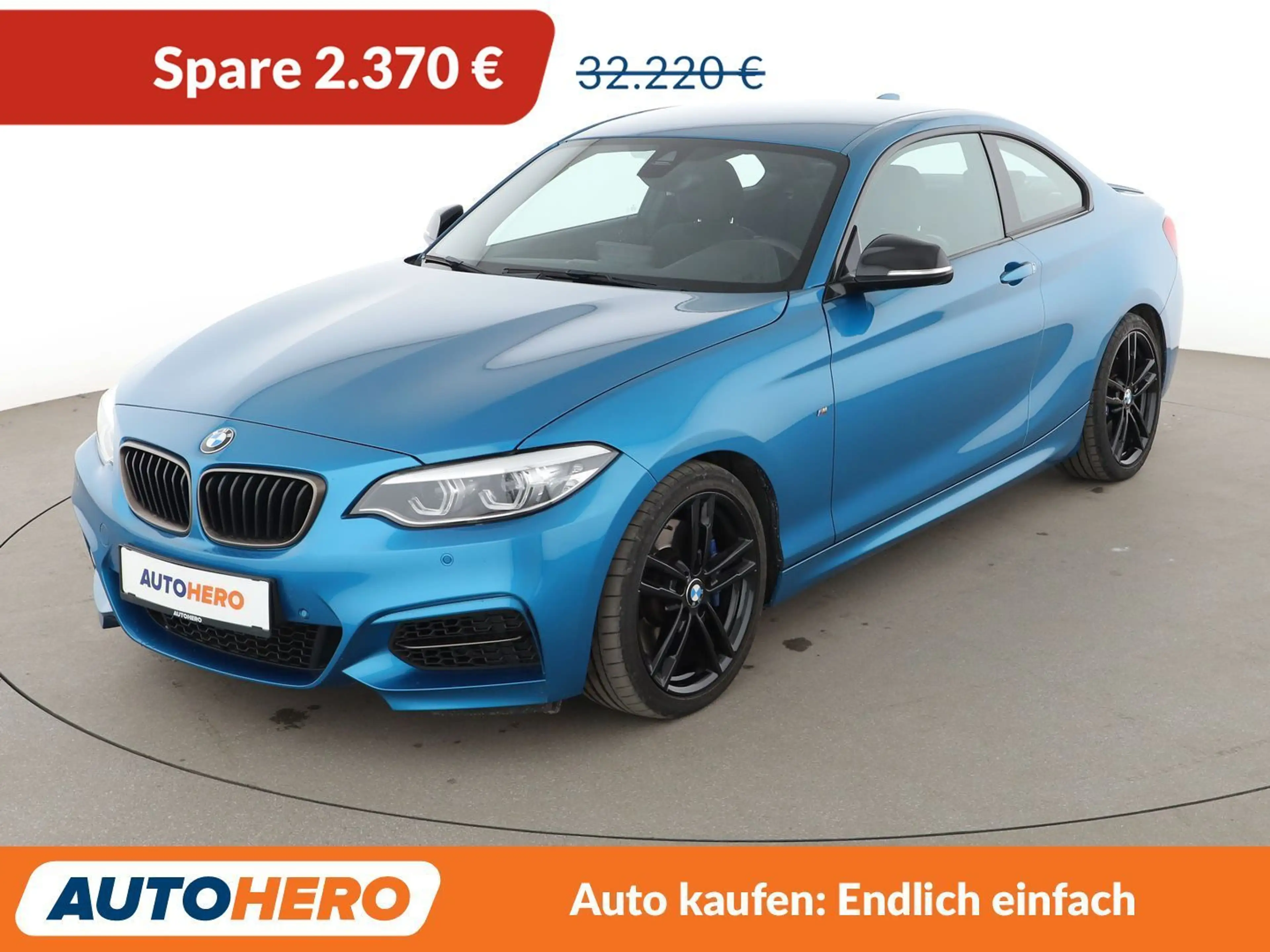 BMW M2 M240i Aut.*NAVI*LED*TEMPO*PDC*SHZ*ALU*KLIMA*