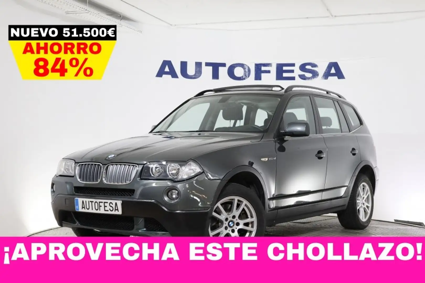 BMW X3 2.5si 218CV AUTO 5P # TECHO ELE PANORAMICO, CUERO Verde - 1