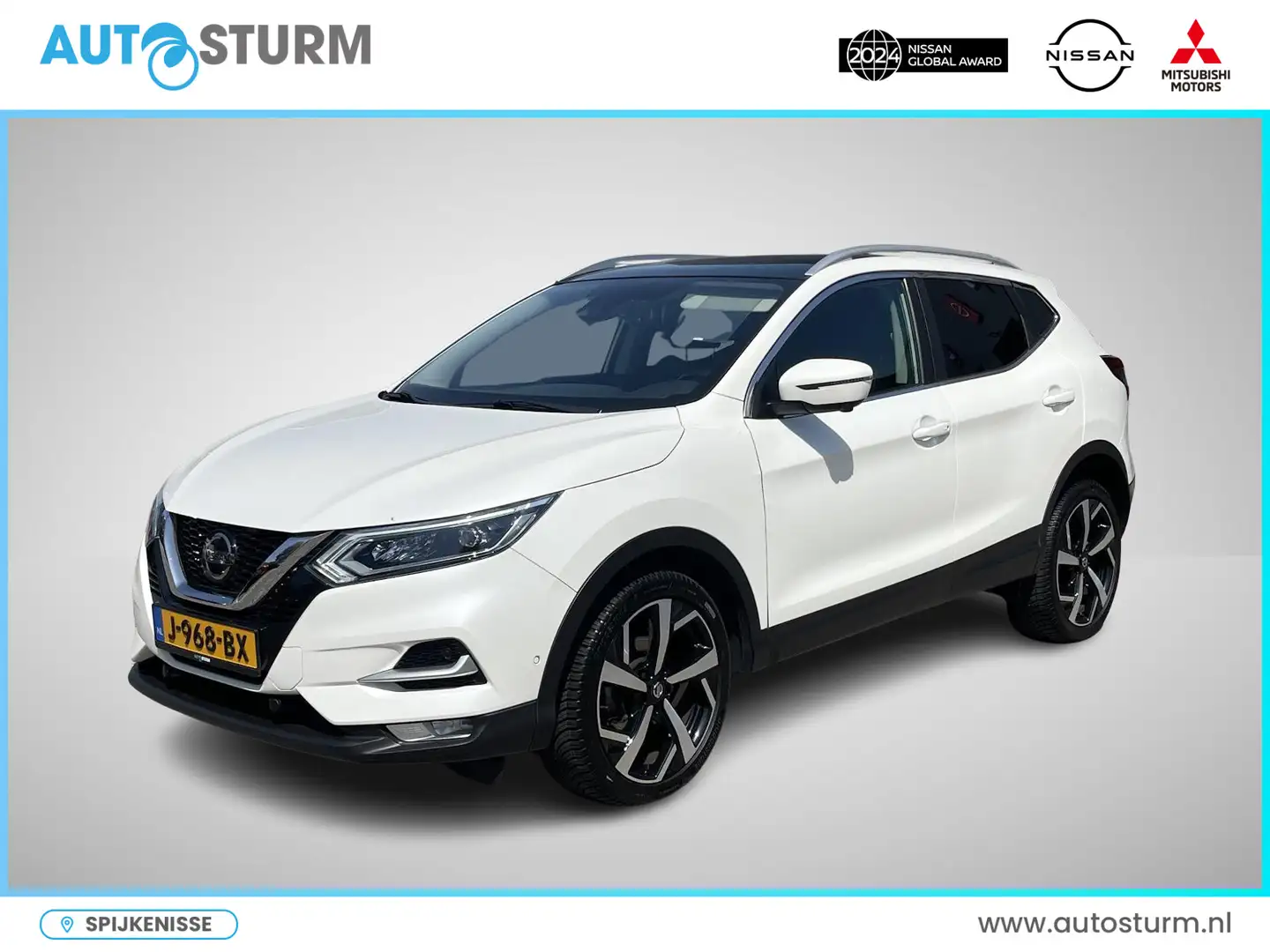 Nissan Qashqai 1.3 DIG-T Tekna Blanco - 1