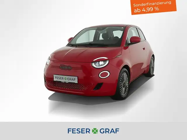 Fiat 500e Red Batterie 42kWh PDC Sitzheizung R-Kamera