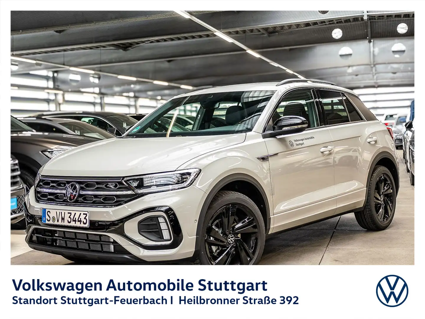 Volkswagen T-Roc R-Line 1.5 TSI DSG Navi AHK Kamera Grau - 2