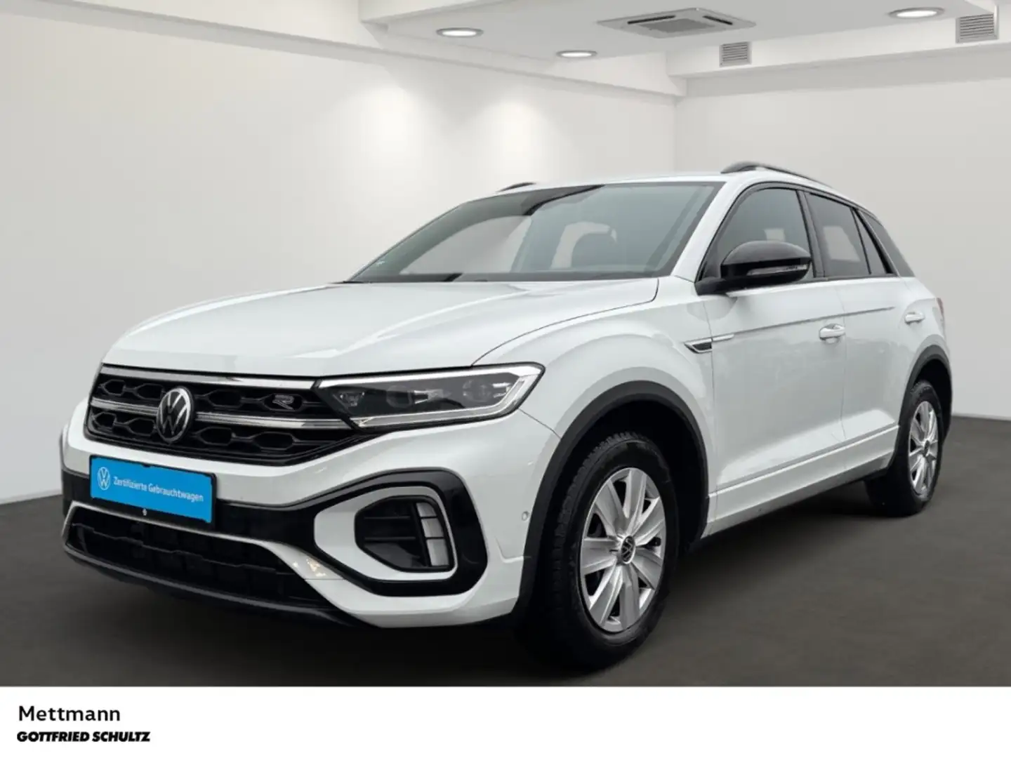 Volkswagen T-Roc 1.5 TSI R-Line DSG NAVI LED KAMERA SHZ Black Line Weiß - 1