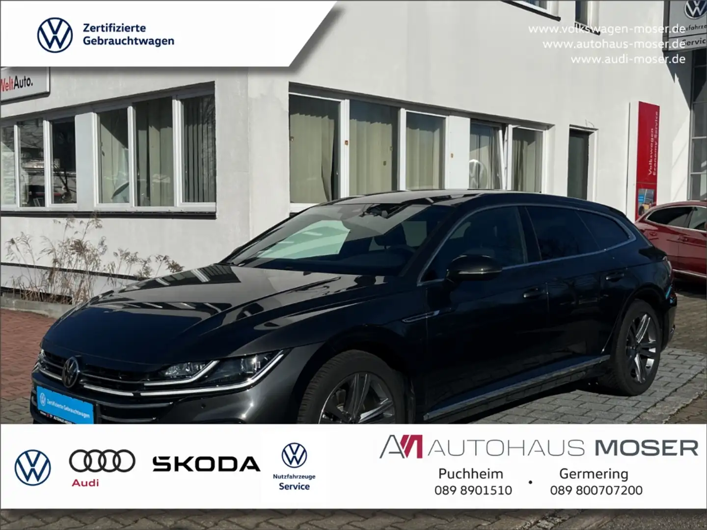 Volkswagen Arteon Shooting Brake R-Line 2.0TSI DSG -AHK*NAVI*IQ.LIGH Grau - 1