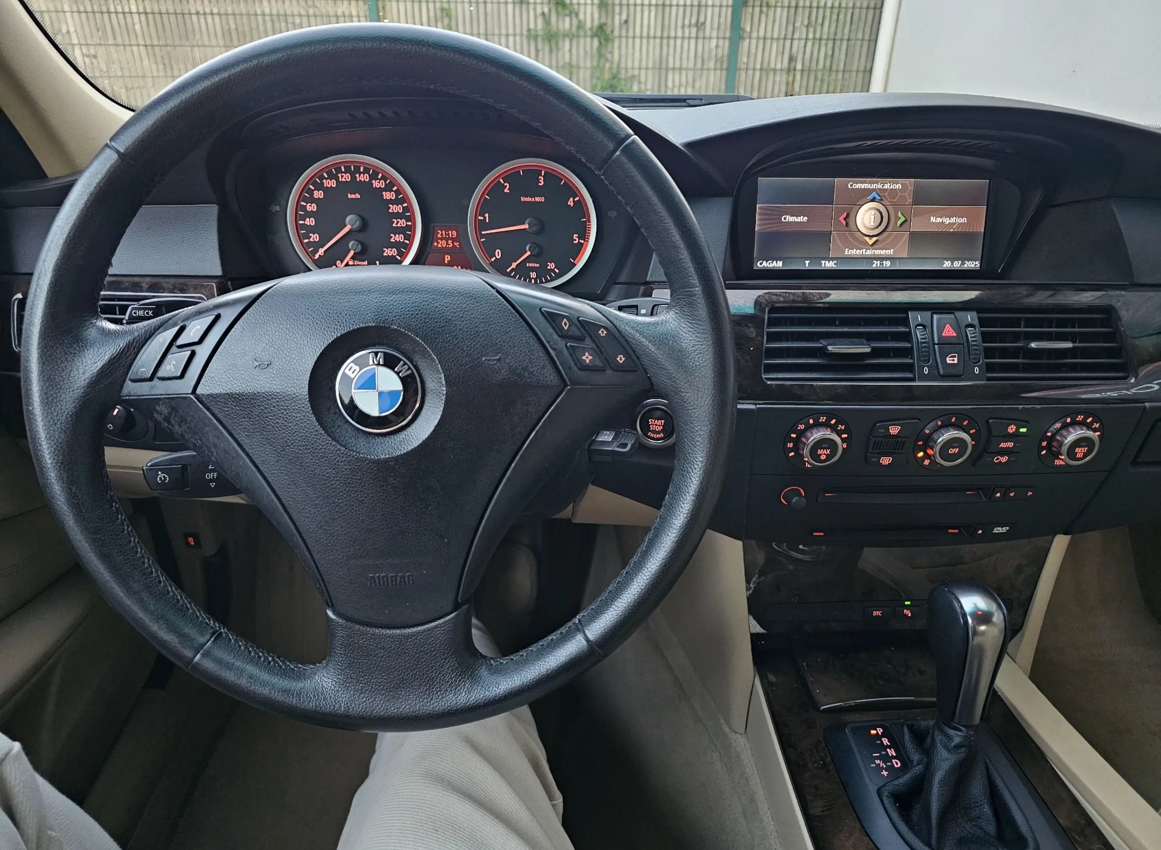 BMW 525 dA (177ch) AUT. 2005 90.286km 1er PROP GARANTIE !! — photo 15