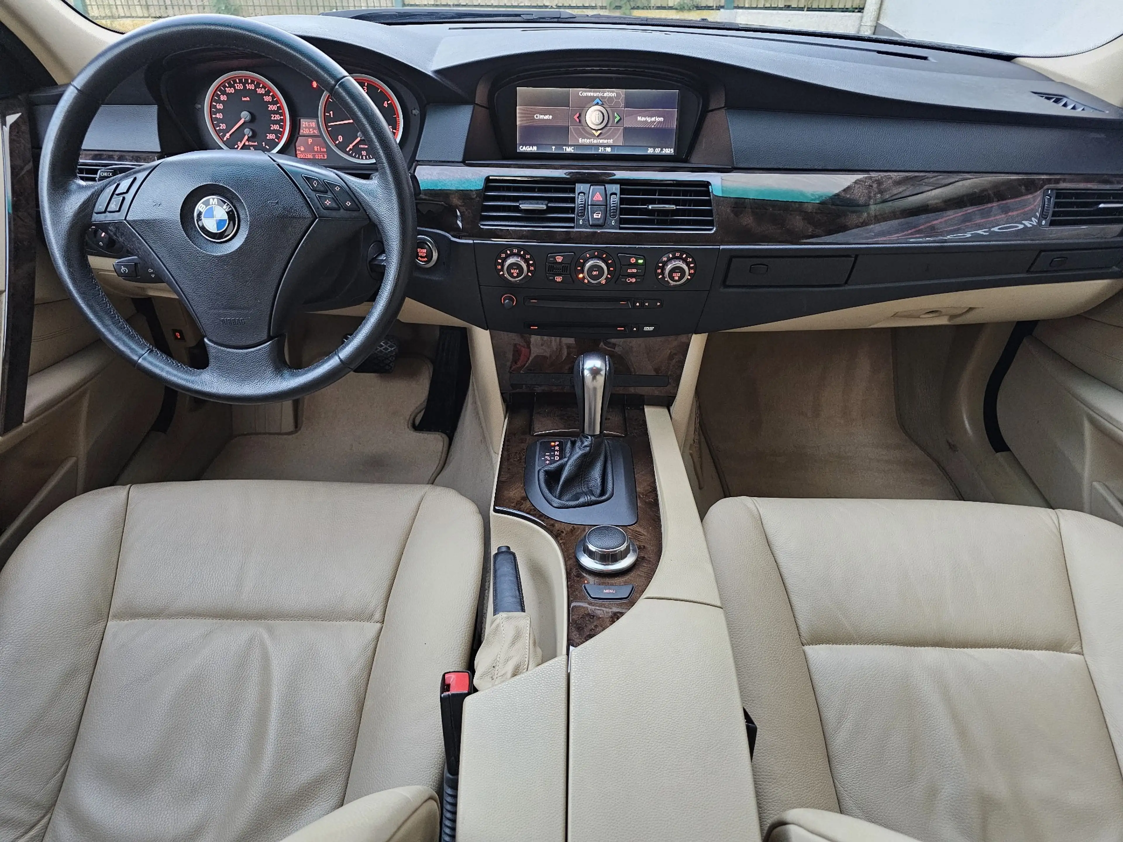 BMW 525 dA (177ch) AUT. 2005 90.286km 1er PROP GARANTIE !! — photo 12