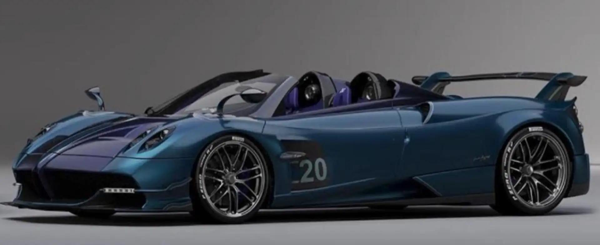 Pagani Huayra HUAYRA BC ROADSTER 1 of 40 NEW CAR Blau - 1