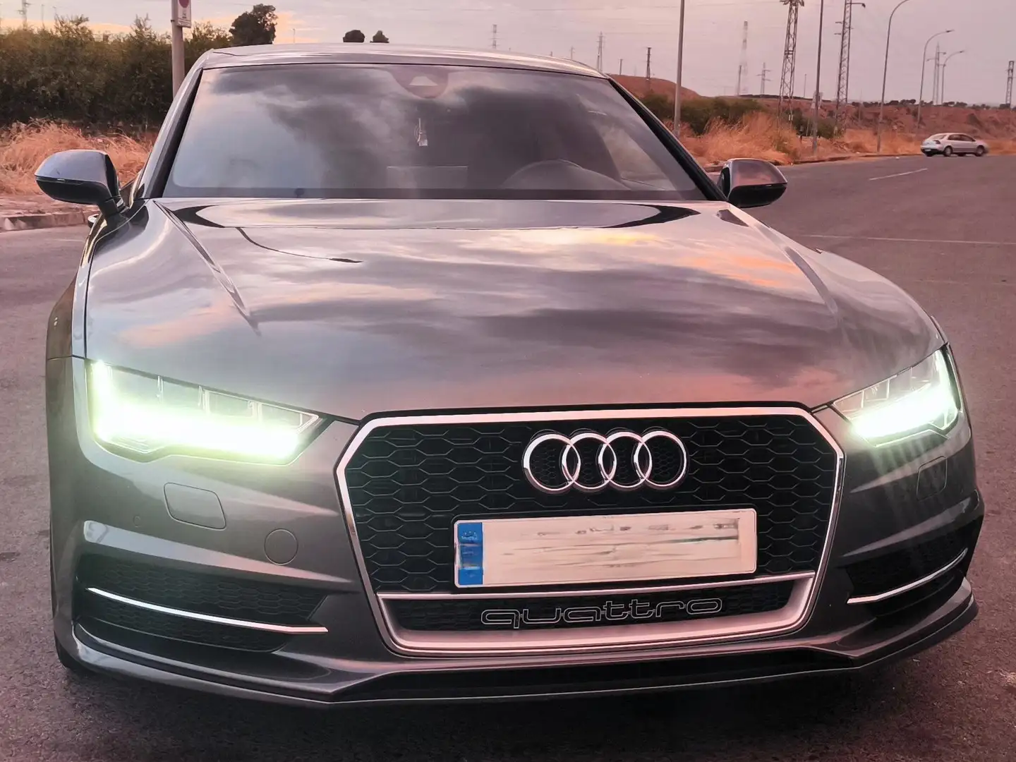 Audi A7 A7 Sportback 3.0TDI S line quattro Gris - 1