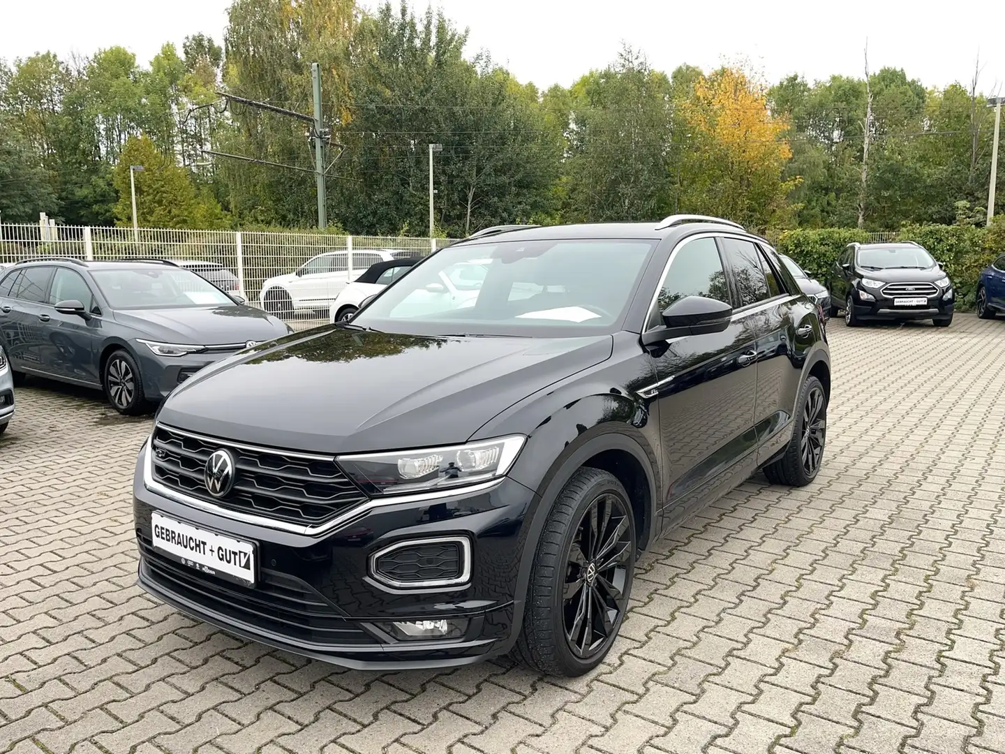 Volkswagen T-Roc Sport 1.5 TSI DSG R line Navi LED Noir - 1