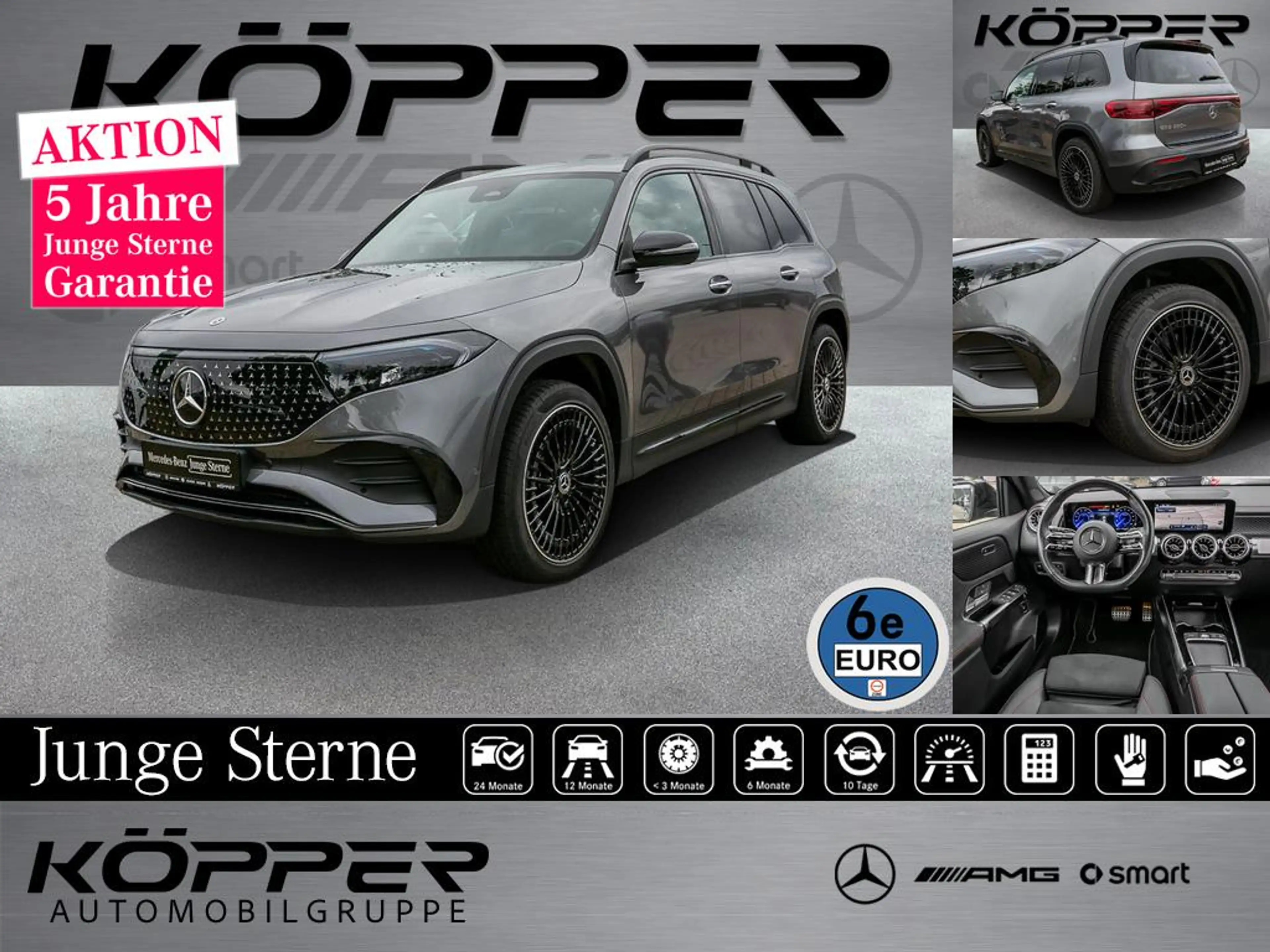 Mercedes-Benz EQB 250 + AMG Advanced PLUS AHK 20-AMG Distronic Night