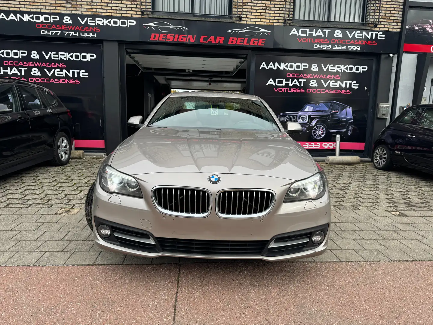 BMW 520 520dA Toit Ouvrant Grand Navi Siege confort Xenon Bronze - 2