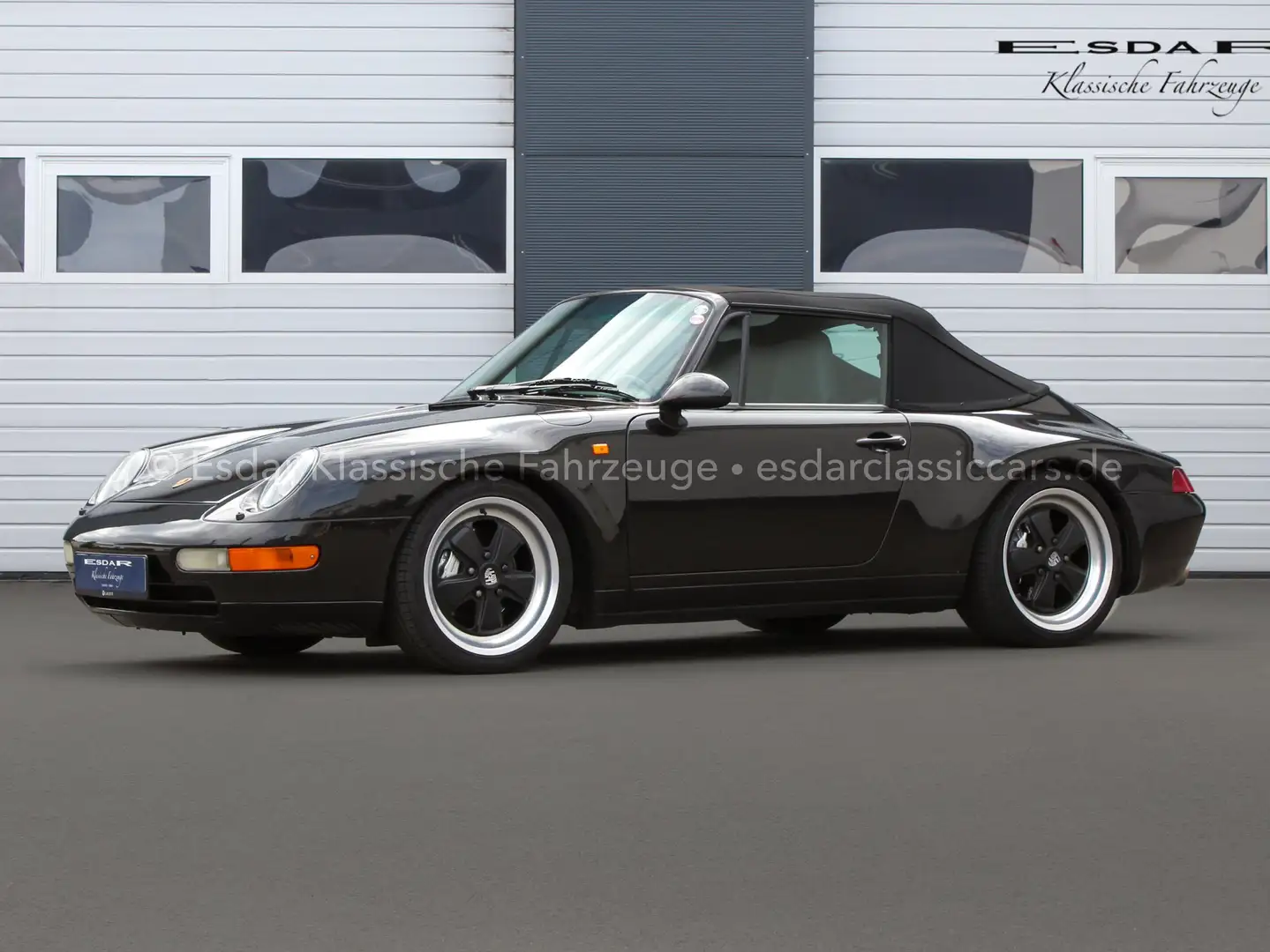 Porsche 993 911 Carrera 4 Cabrio Negro - 1