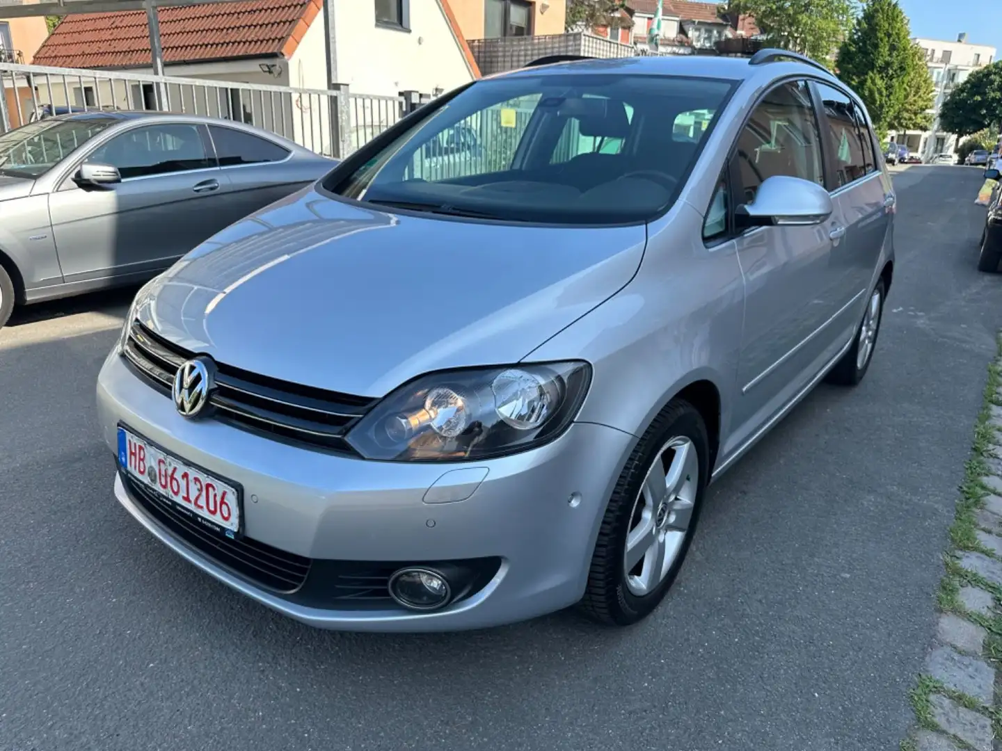 Volkswagen Golf Plus VI Team*voll Scheck*hu+au*euro5* Allwe Zilver - 1