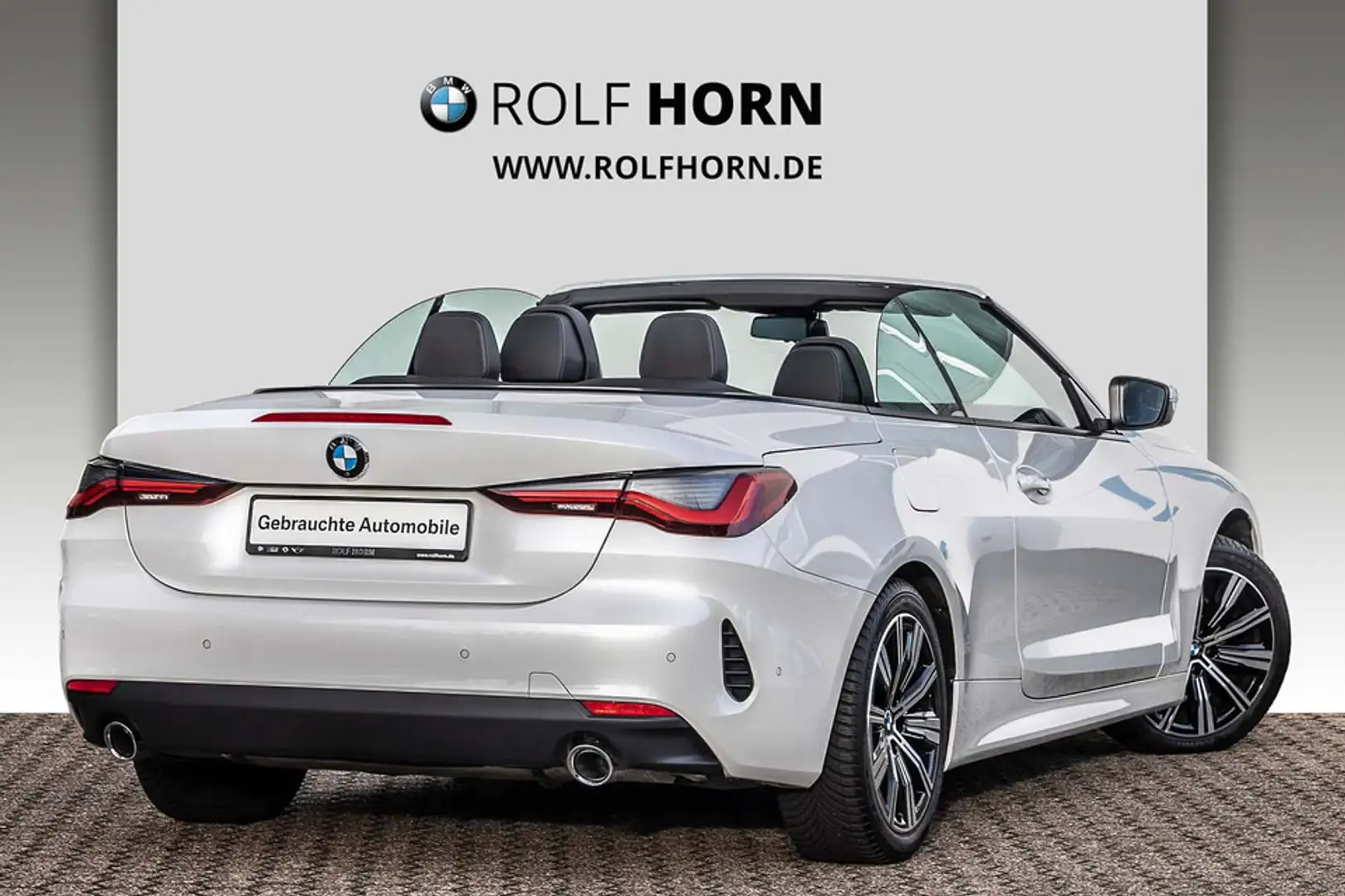 BMW 420 i Cabrio Navi HeadUp HiFi Lenkradhzg LED RKam Weiß - 2