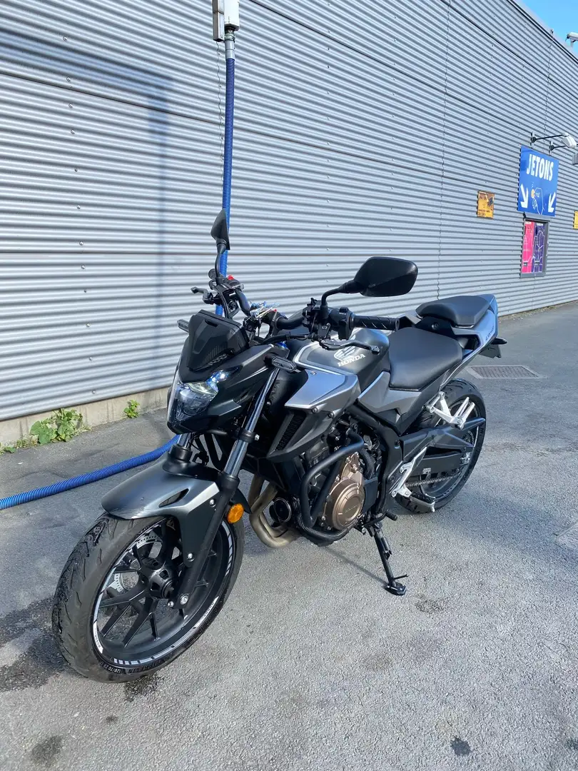 Honda CB 500 black widow Чорний - 1