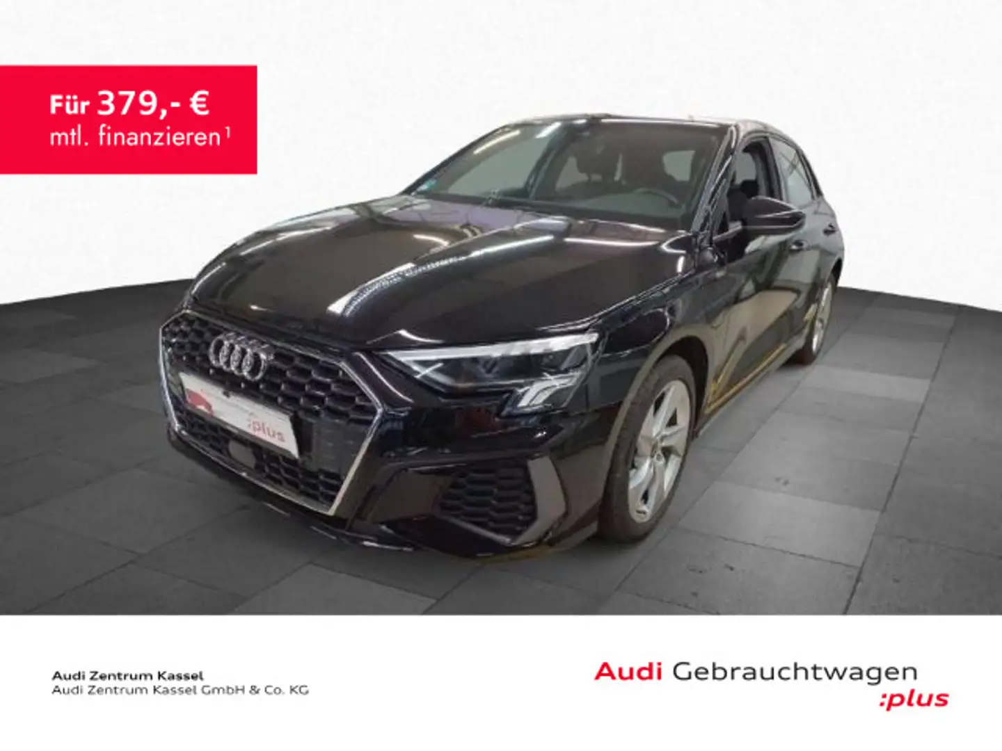 Audi A3 40 TFSI e S line LED PDC CarPlay Schwarz - 1