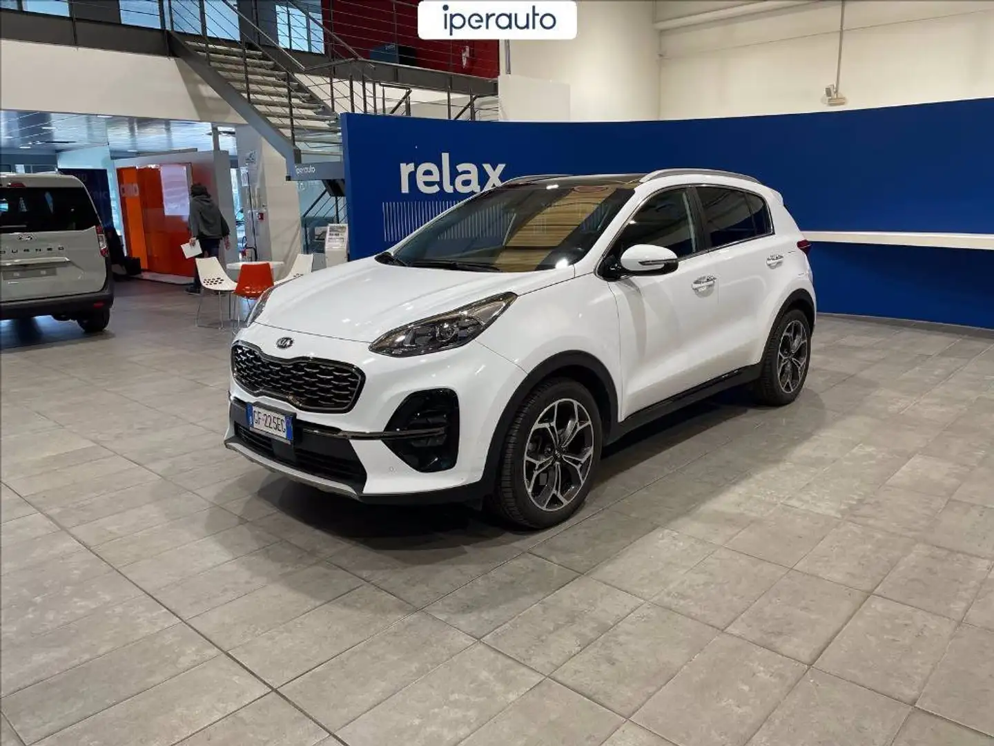 Kia Sportage 1.6 crdi mhev gt line plus awd 136cv dct Bianco - 1