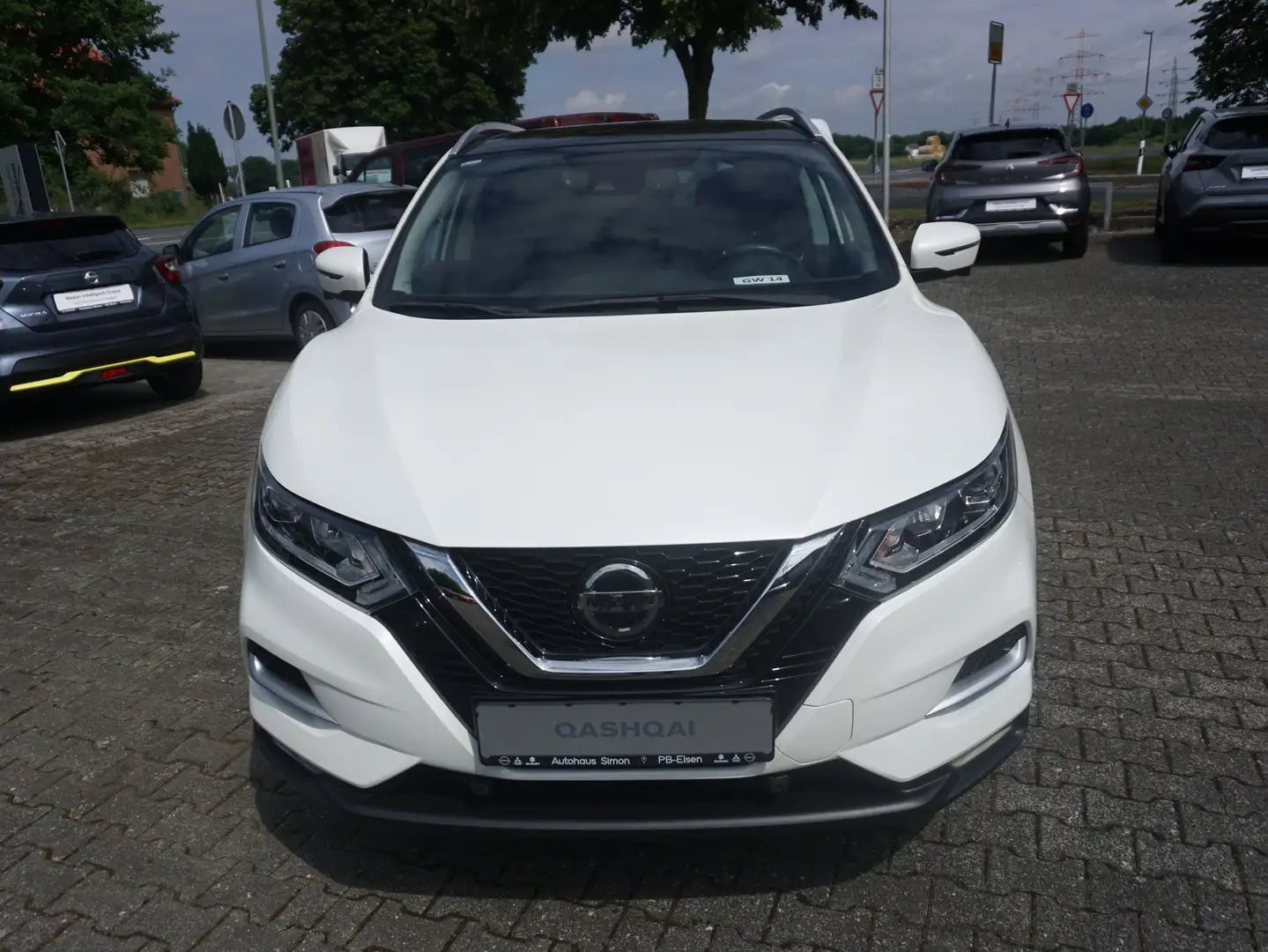 Nissan Qashqai 1.3 DIG-T N-CONNECTA AHK FSH PANO SHZ Blanco - 2