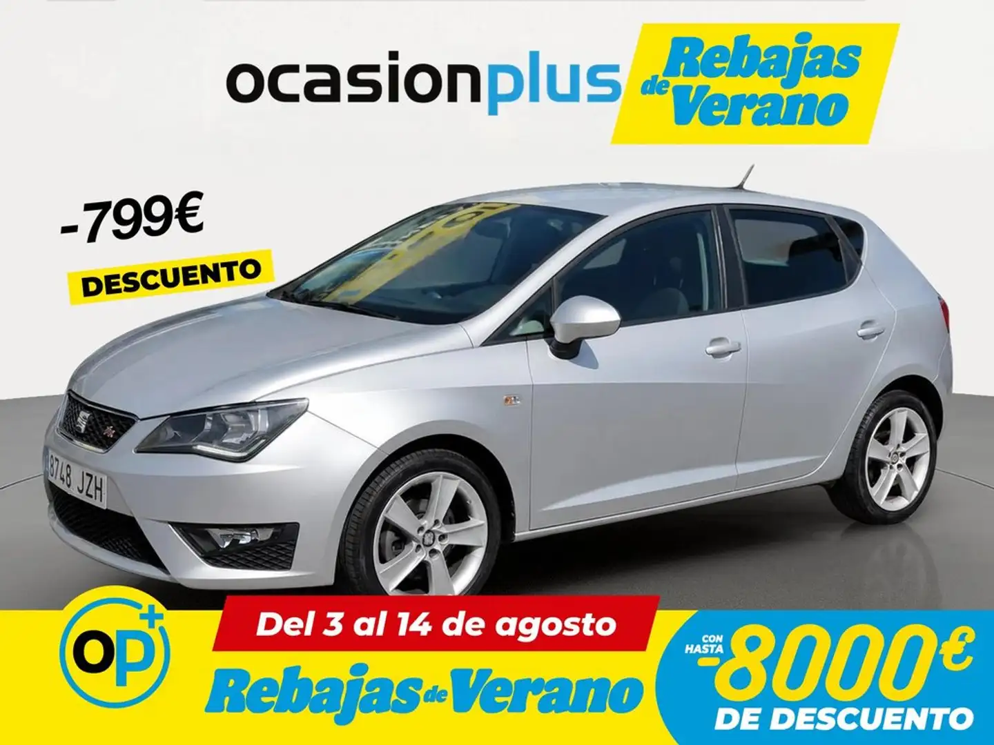 SEAT Ibiza 1.4TDI CR S&S FR 105 Gris - 1