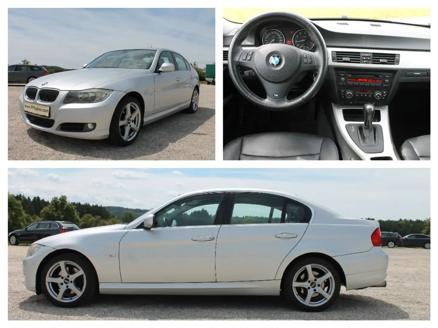 BMW 325 i Lim Automatik Anhängerk. Leder Argent - 1