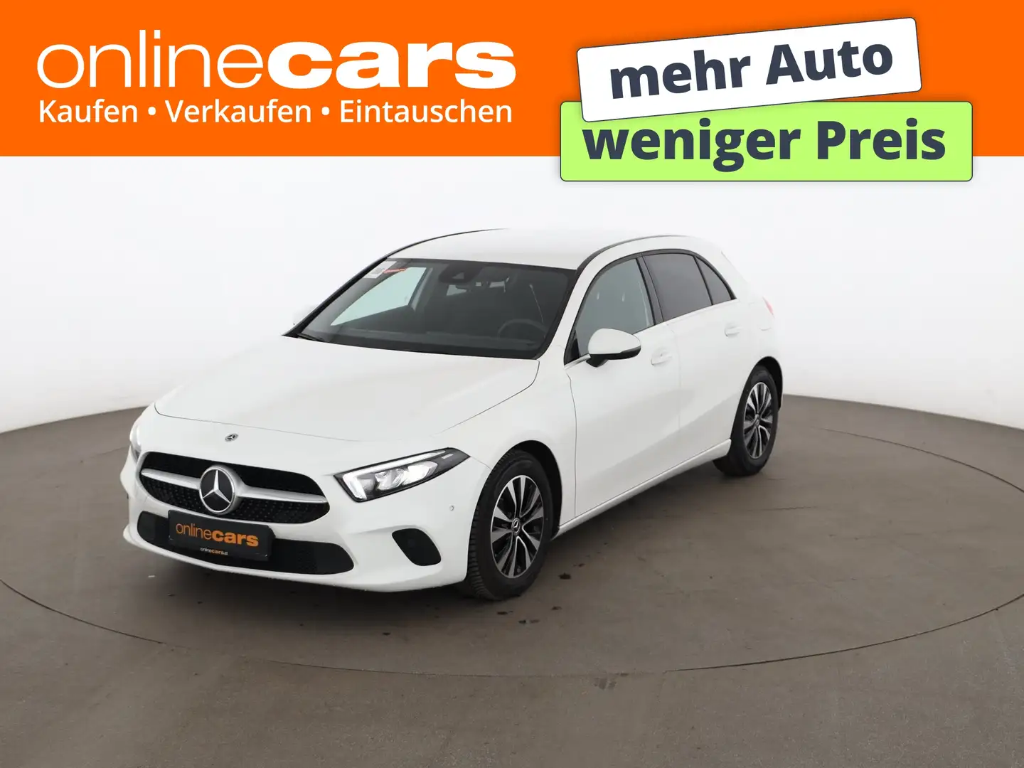 Mercedes-Benz A 180 d Aut LED LEDER NAVI SITZHZG ASSIST TEMP PDC Weiß - 1