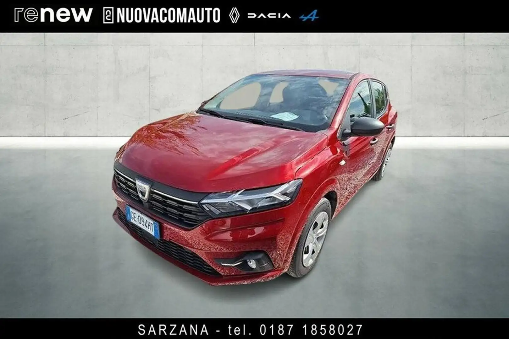 Dacia Sandero Streetway 1.0 tce Essential Eco-g 100cv Rosso - 1