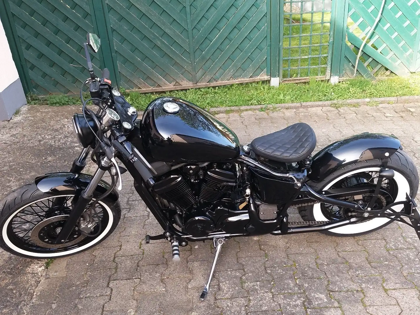 Honda Shadow 600 Chopper / Bobber Schwarz - 2