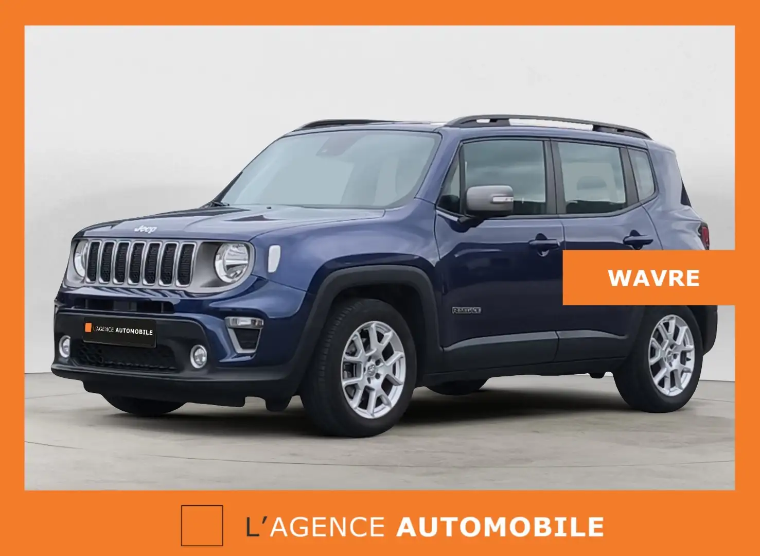 Jeep Renegade 1.3 Limited - AUTO - CARPLAY - GARANTIE 12M Azul - 1