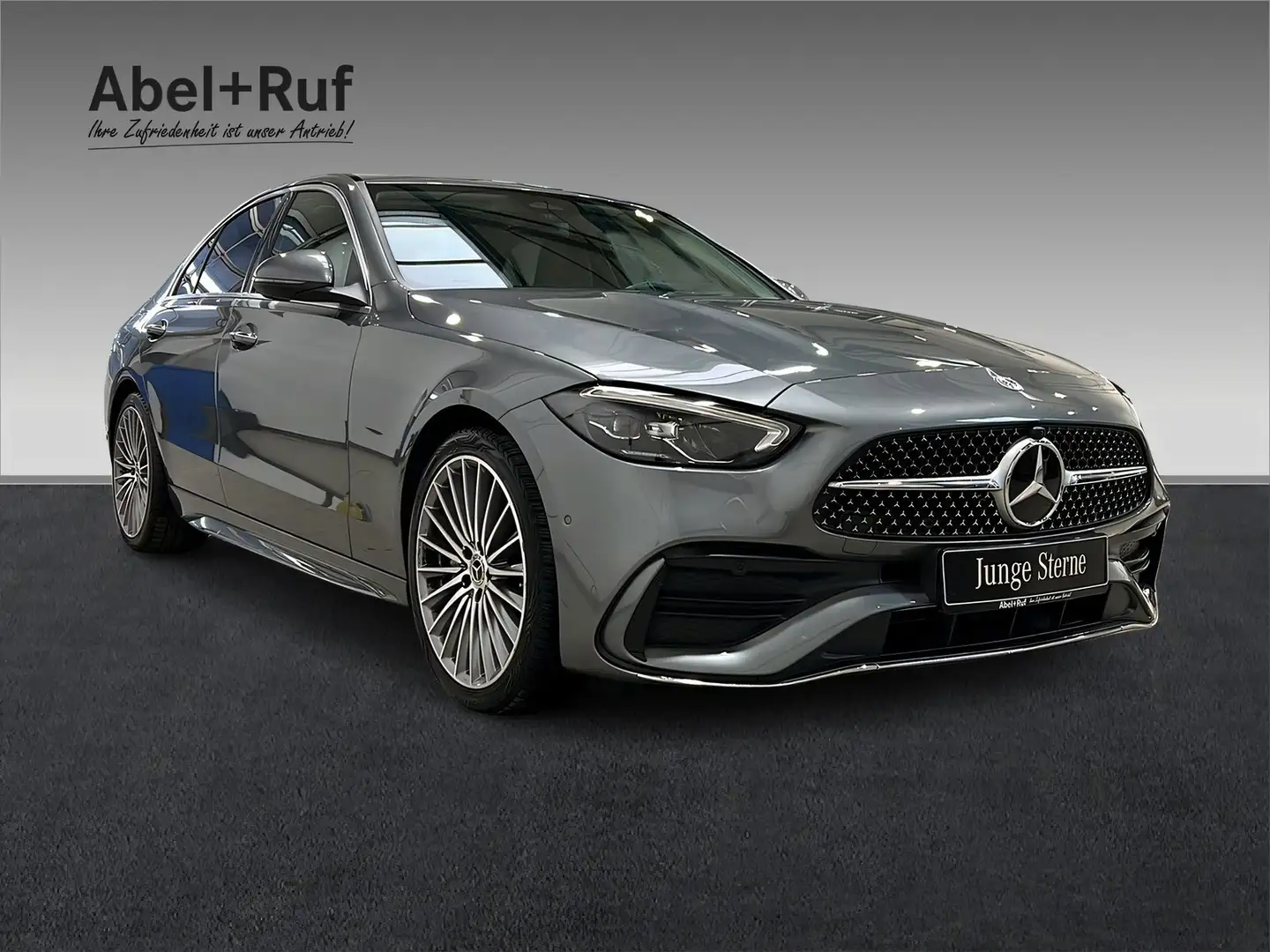 Mercedes-Benz C 220 d AMG+LED+Memo+Kamera+Ambi+TotW+LrHz+AHK Grau - 2