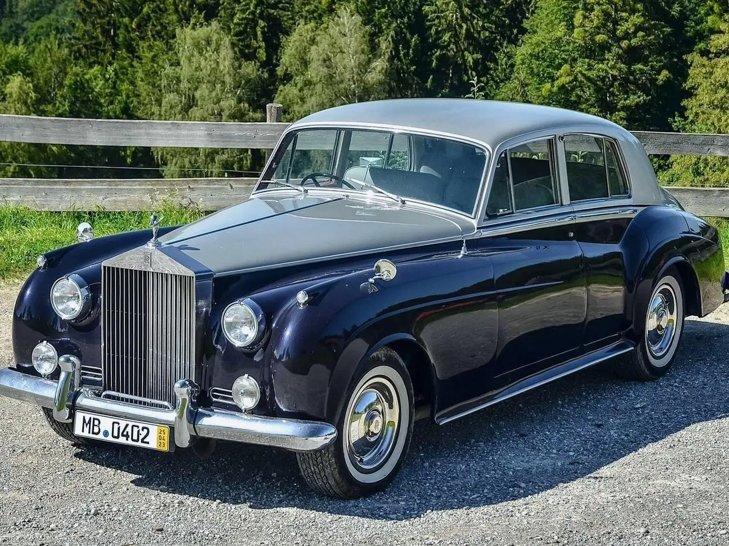 Rolls-Royce Cloud Silver Cloud II Blau - 1