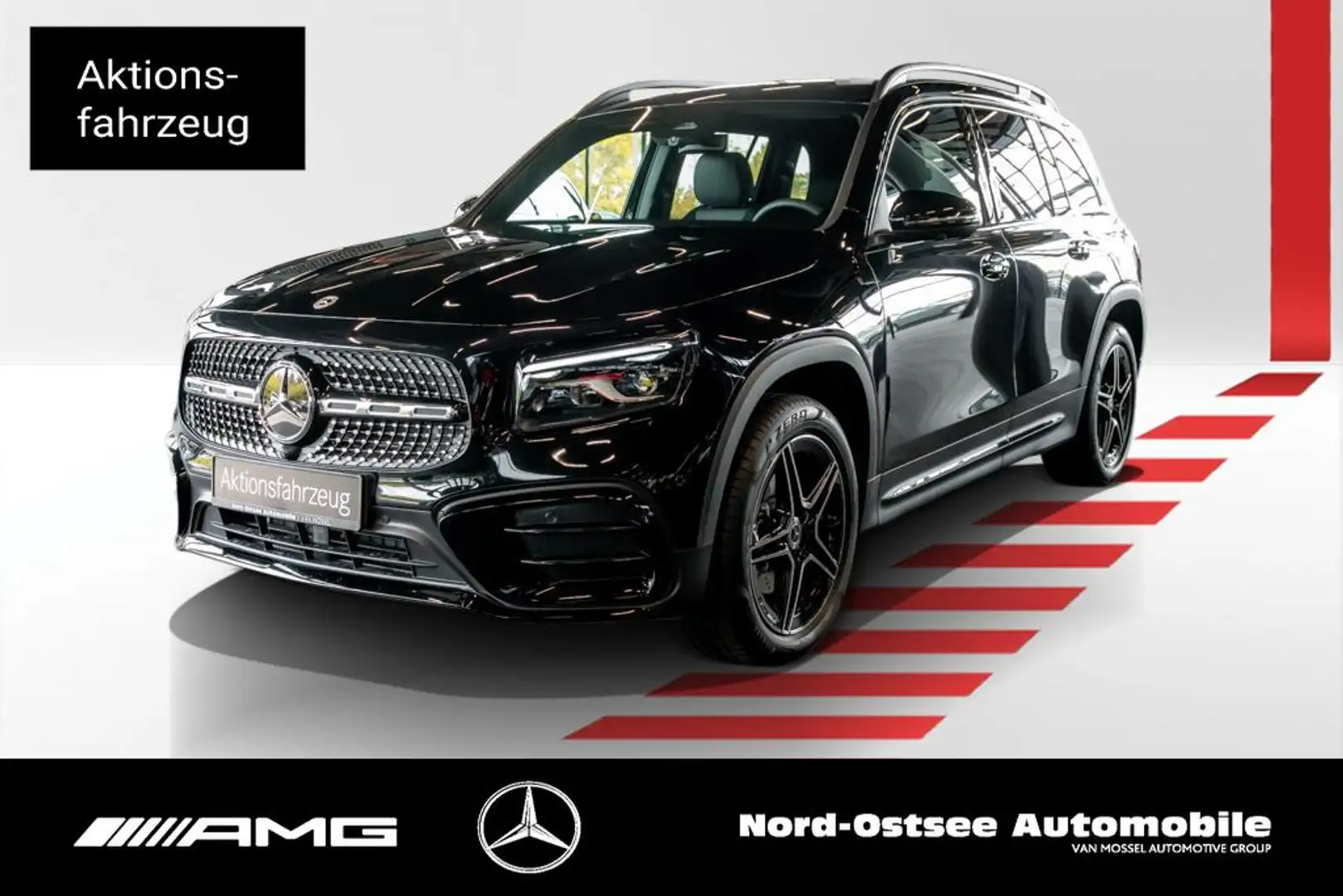 Mercedes-Benz GLB 200 AMG NIGHT AHK KEYLESS 360° DISTRONIC Noir - 1