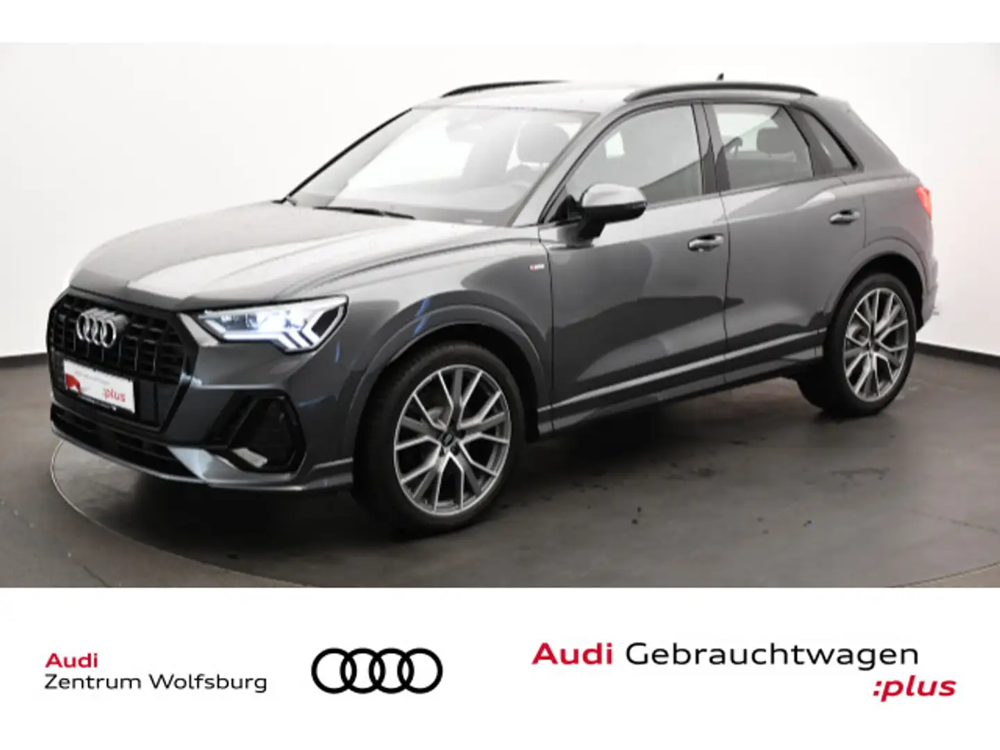 Audi Q3 40 TDI S-tronic quattro S line Standhzg/Pano/ Gris - 1