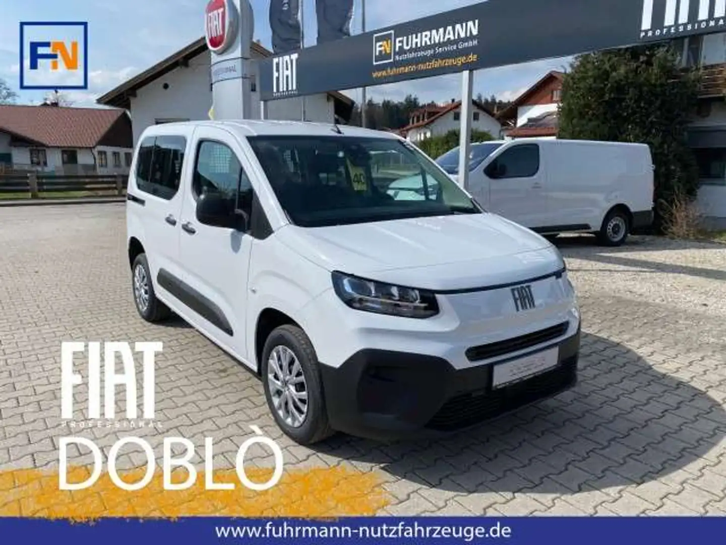Fiat Doblo KOMBI L1 100 MT6 1.5 BLUEHDI Bílá - 1