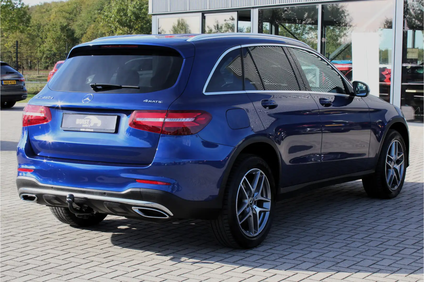 Mercedes-Benz GLC 250 d 4MATIC Sport Edition 93119KM! LUCHTVERING DISTRO Blauw - 2