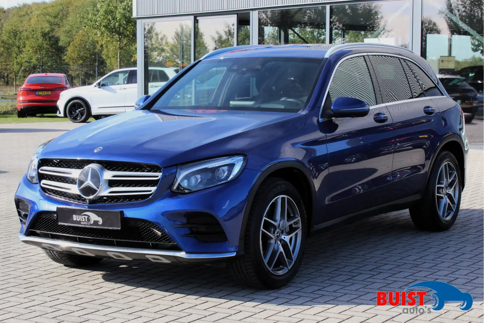 Mercedes-Benz GLC 250 d 4MATIC Sport Edition 93119KM! LUCHTVERING DISTRO Blauw - 1