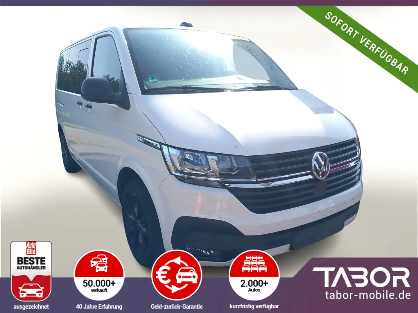 Volkswagen T6.1 Caravelle T6.1 Caravelle TDI 150 DSG 8-Sitzer SHZ PDC Blanco - 1