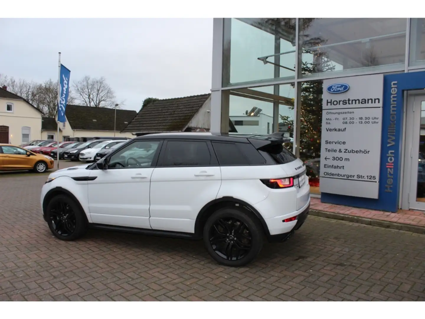 Land Rover Range Rover Evoque HSE DYNAMIC AUTOMATIK ALLRAD, LEDER, PANO, NAVI, A Weiß - 2
