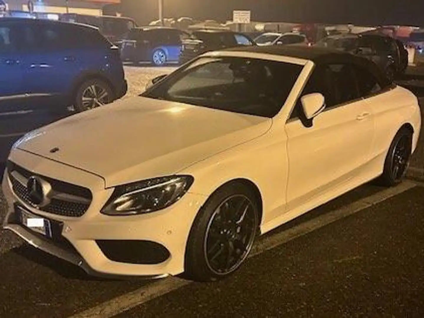 Mercedes-Benz C 200 C Cabrio 200 Sport auto Bianco - 2