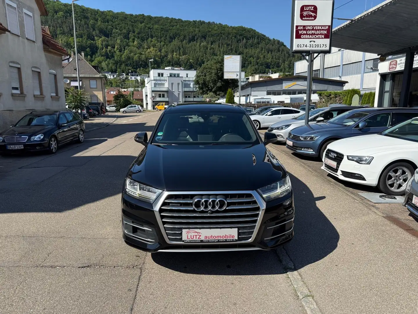 Audi Q7 3.0 TDI quattro, Voll -S-Line Zwart - 1