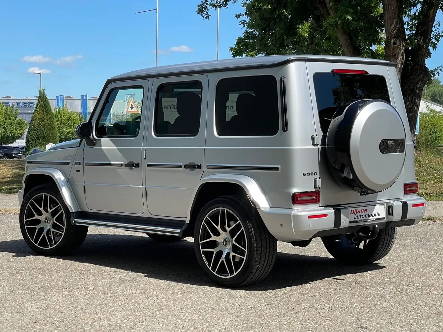 Mercedes-Benz G 500 V8 AMG Superior VOLL 22Zoll BRD Neuwertig! Ezüst - 2