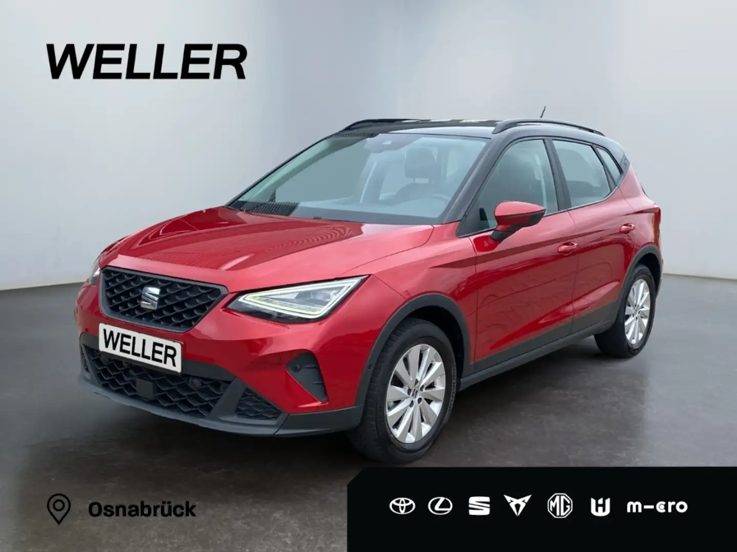 SEAT Arona 1.0 TSI DSG Style Edition *LED*CarPlay*CAM* Rot - 1